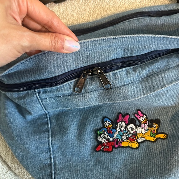 Denim Disney Oversized Fanny Bum Bag Chest Pack - Picture 3 of 10